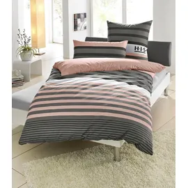 OTTO home Majoran gestreift Beige 135 x 200 cm + 40 x 80 cm