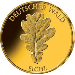 Deutschlands erste 20 Euro Goldmünze 2010 "Eiche" - Prägezeichen unserer Wahl!