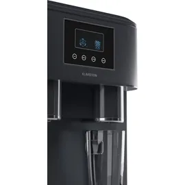 Klarstein Eiswürfelmaschine für Zuhause Camping Gastro, Schnelle Mini-Eiswürfelmaschine Klein, Profi Eismaschine für Crushed Eis, Große & Kleine Eiswürfel,