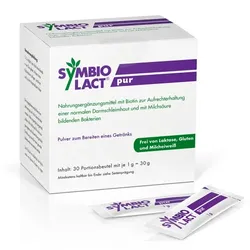 SymbioLact pur Bakterien-Komplex mit Biotin 30X1 g