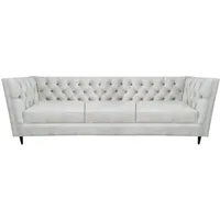 Xlmoebel Sofa Leder Sofa Dreisitzer Wohnzimmer Polstermöbel Sitz Möbel, Made in Europa weiß