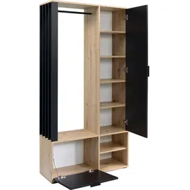 WFL GROUP Lena Uni Sitzbank 100x33x189 cm Dunkelgrün/Salbeigrün
