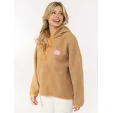 Zwillingsherz Hoodie Zwillingsherz Braun S