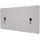 Proregal Akustik-Tischtrennwand HxBxT 60x120x2 cm Doppelwandig Stoff Grau Büro-Sichtschutz Schreibtisch Pinnwand