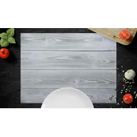 Coveryourdesk CoverYourDesk, Tischset, Tischset Graue Holzbretter Hintergrund