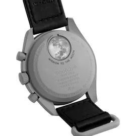 Swatch Omega Moonswatch Mission to the Moon - Schwarz/Schwarz