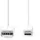 Nedis USB-A auf USB-C 2 m Weiß