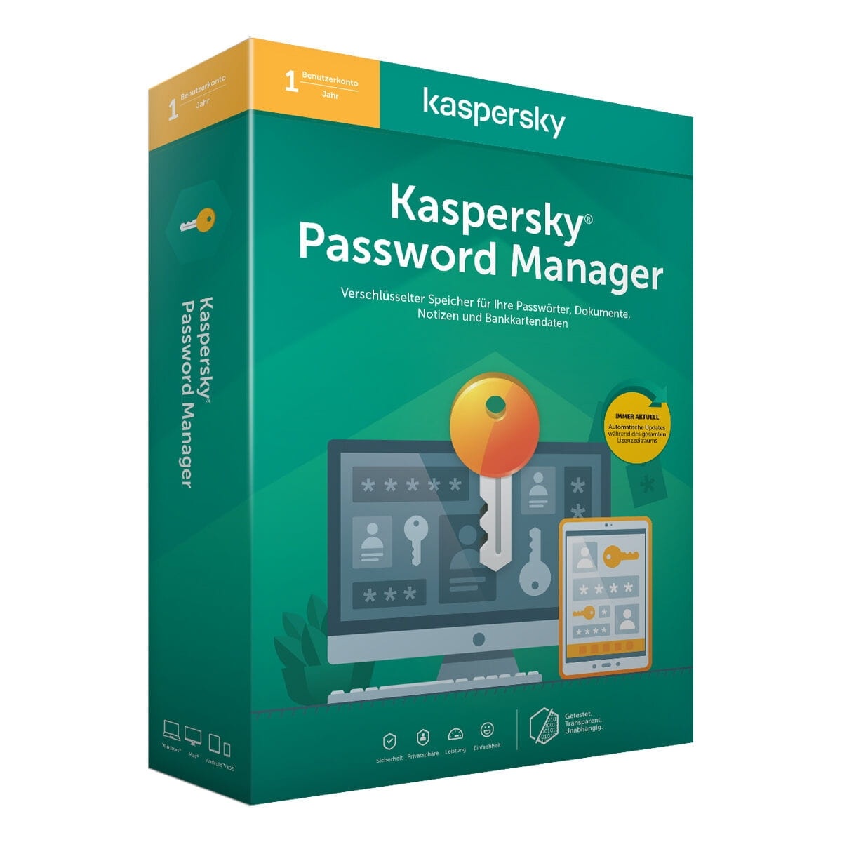 kaspersky passwort manager