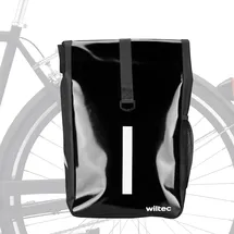Wiltec Gepäckträgertasche 16 l schwarz