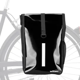 Wiltec Gepäckträgertasche 16 l schwarz