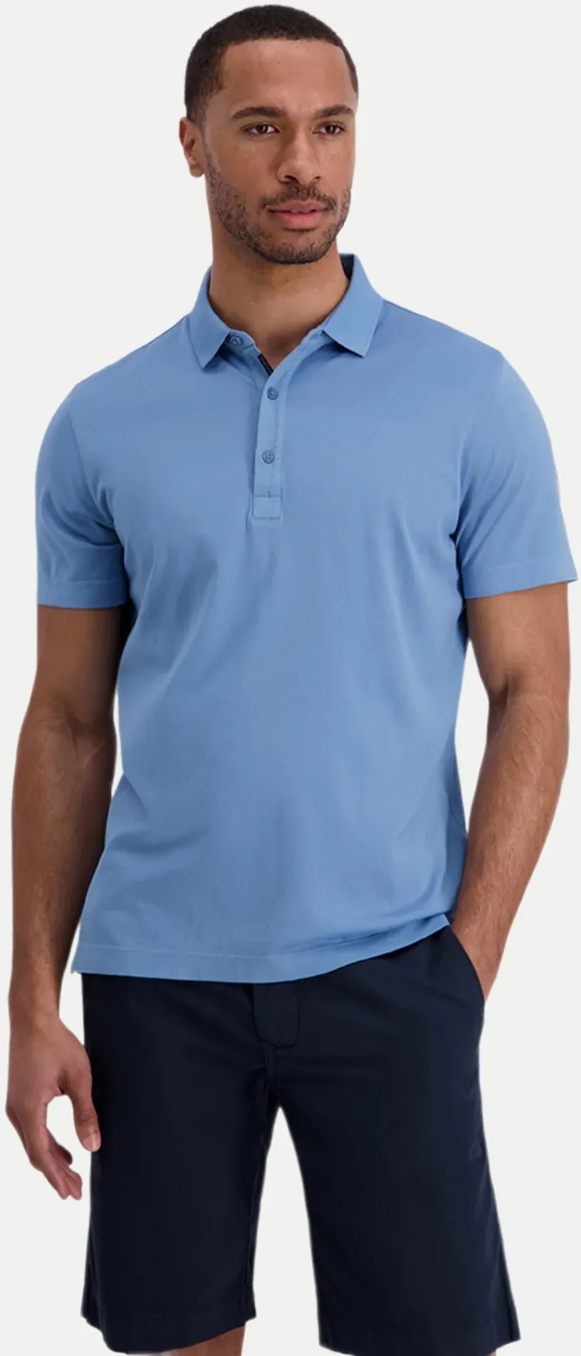 Polo-Shirt Blau XXL