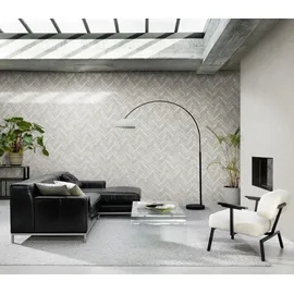 Rasch Textil Rasch Vliestapete 520859 Grau-Hellgrau Uni 10,05 m x 0,53 m