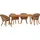 ACAMP Atacama Set 5-tlg. Tisch 180 x90 x 76 cm teak 