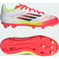 Adidas F50 League FG/MG Kids Fußballschuhe, Cloud White/Core Black/Solar