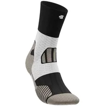 Bauerfeind Sports Herren Trail Run Mid Cut Socks schwarz