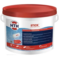 4,5 kg HTH Stick 300g – Langsam lösliches Poolchlor
