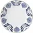 Bloomingville Camellia Suppenteller Ø 21,5 cm blau