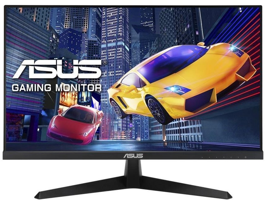 Asus VY249HGE Gaming-Monitor (60,50 cm/24 ", 1920 x 1080 px, Full HD, 1 ms Reaktionszeit, 144 Hz, IPS, SmoothMotion, FreeSync Premium, Eye Care Plus Technologie) schwarz