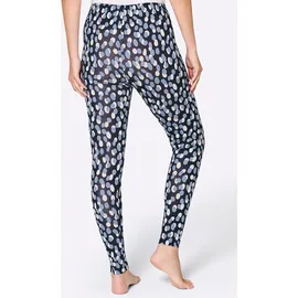Feel Good WITT WEIDEN Leggings in marine-bleu-bedruckt | Gr.: 48/50