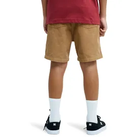 QUIKSILVER Taxer Cord | Shorts mit elastischer Taille, Taxer-Kordel, für Jugendliche, Jungen, Gr. 14, tobacco braun