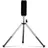 Hama Fancy 2in1 f. Handy u. Kamera (1⁄4) Reisestativ 16 cm Silber