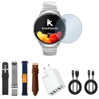 Knauermann PRO 4 EKG-Gesundheitsuhr mit Telefonfunktion – Smartwatch in