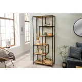 Riess-Ambiente Bücherregal SLIM LINE 185 x 0 x 0 cm Schwarz