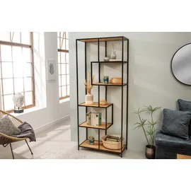 Riess-Ambiente Bücherregal SLIM LINE 185 x 0 x 0 cm Schwarz