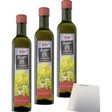 Hofgut Rapsöl 3er Pack 3x500ml Flasche usy Block