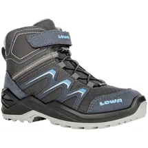 Lowa Maddox Warm GTX Mid Kinder Stahlblau 39