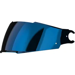 LS2 FF902, Visier verspiegelt - Blau-Verspiegelt