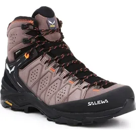 Salewa Alp Trainer 2 Mid GTX Herren wallnut/fluo orange 42,5