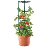Hti-Living HTI-Living, Pflanztopf Nessa Terracotta mit Rankhilfe