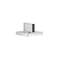 Dornbracht Cl.1 Seitenventil 20002706-00 linksschließend, warm, CASCADE-Struktur, chrom