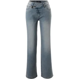 Aniston CASUAL Straight-Jeans in blue used, | Gr.: 40