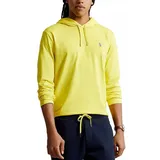 Polo Ralph Lauren Langarmshirt Kapuzen-Langarmshirt Longsleeve Hooded T-shirt Sweatshirt mit Kapuze und Kordelzug, Leicht, weich und angenehm gelb XL