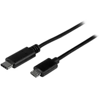 Startech StarTech.com 0.5m USB-C Micro-B Kabel, USB 2.0, USB-C zu Micro USB Ladekabel, USB 2.0 Typ C zu Micro B Kabel, Thunderbolt 3 kompatibel