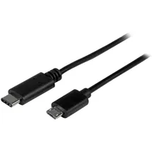Startech StarTech.com 0.5m USB-C Micro-B Kabel, USB 2.0, USB-C zu Micro USB Ladekabel, USB 2.0 Typ C zu Micro B Kabel, Thunderbolt 3 kompatibel