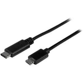 Startech StarTech.com 0.5m USB-C Micro-B Kabel, USB 2.0, USB-C zu Micro USB Ladekabel, USB 2.0 Typ C zu Micro B Kabel, Thunderbolt 3 kompatibel