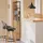 SoBuy NSR13-N Hochschrank 40 x 20 x 170 cm Schwarz Holz