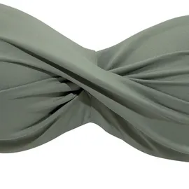 s.Oliver Bandeau-Bikini-Top Damen oliv Gr.34 Cup C