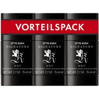 Otto Kern Deo-Set Signature Man, Spar-Set, 3-tlg., mit einer energetischen Kopfnote schwarz