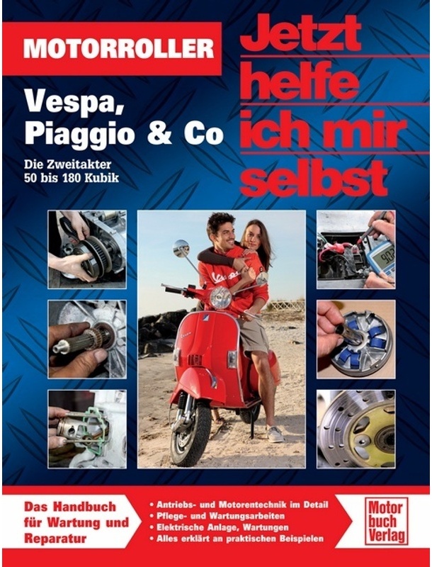 Motorroller - Vespa  Piaggio & Co - Dieter Korp  Kartoniert (TB)