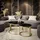 lookway LORI Gold Holzwerkstoff 70 x 48 x 70 cm