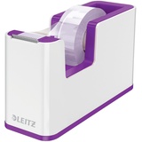 Leitz WOW Duo Colour Klebeband-Abroller weiß/violett, 19mm/33m (53641062)