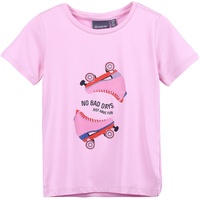 Color Kids - T-Shirt No Bad Days in begonia pink, Gr.104,