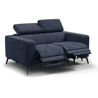 RELAXSOFA MORELLO 2-Sitzer, marineblau, 2 x Relax Zero Gravity