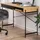 AC Design Schreibtisch Angus Eiche Nachbildung / Braun