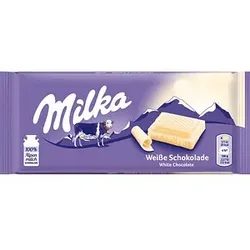 Milka Weiße Schokolade Schokolade 100,0 g