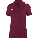 Jako Classico Polo maroon 42 Damen